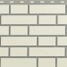 Фасадная панель Альта-Профиль, Кирпич Клинкерный, Белый купить в Угличе