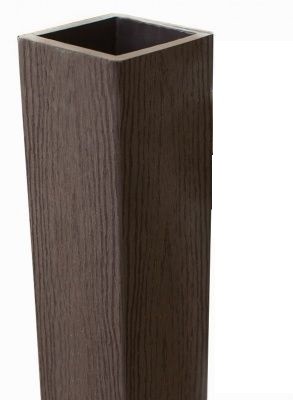 Столб опорный Woodvex Co-Extrusion Венге купить в Угличе