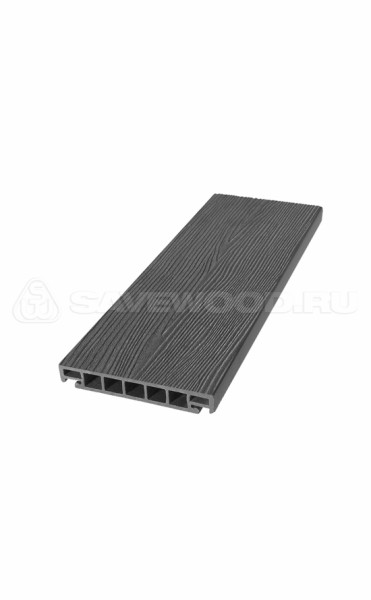 Террасная доска из ДПК SW Salix (S) (R) графит купить в Угличе