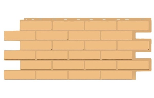Фасадная панель T-Siding Кирпич Модерн Эко Крем купить в Угличе