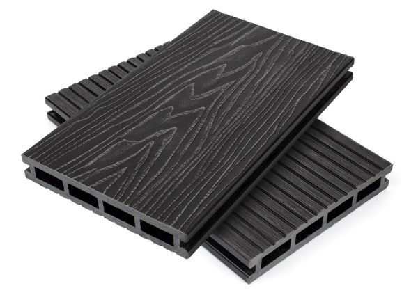 Террасная доская ДПК NanoWood Nature 3D пустотелая Графит купить в Угличе