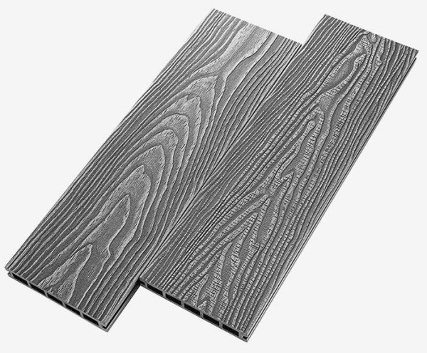 Террасная доска из ДПК RusDecking Unodeck Vintage - Серый купить в Угличе