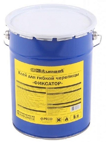 Клей для гибкой черепицы BITUMAST 5 л купить в Угличе