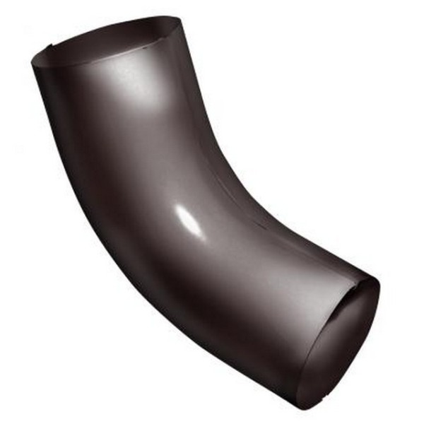 Водосток Grand Line 125x90 – Колено трубы RAL 8017 купить в Угличе